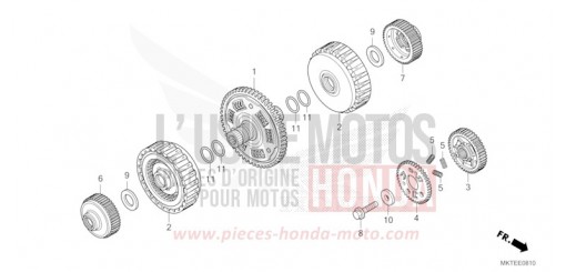 EMBRAYAGE ADV750S de 2025